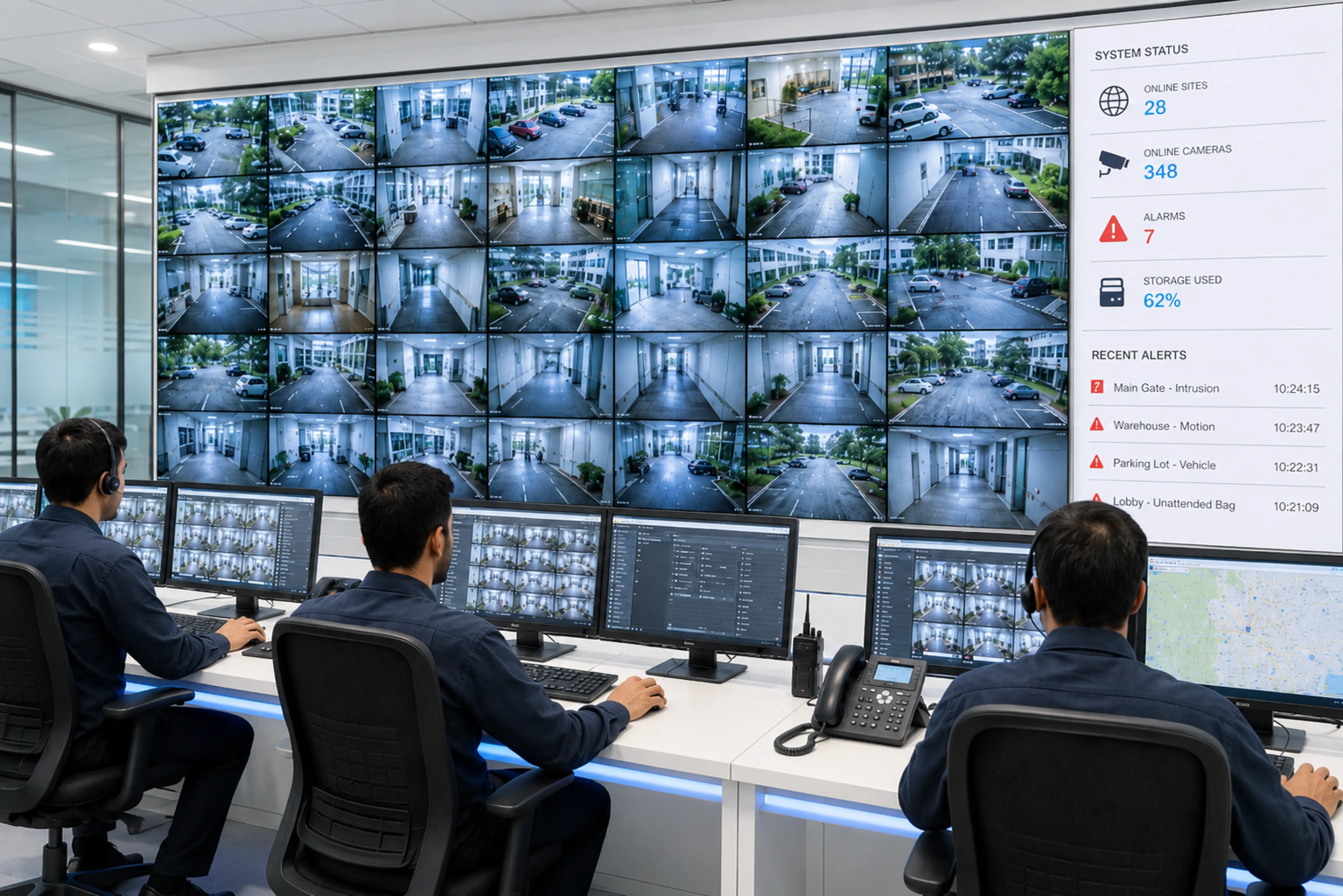 Cloud VMS remote monitoring