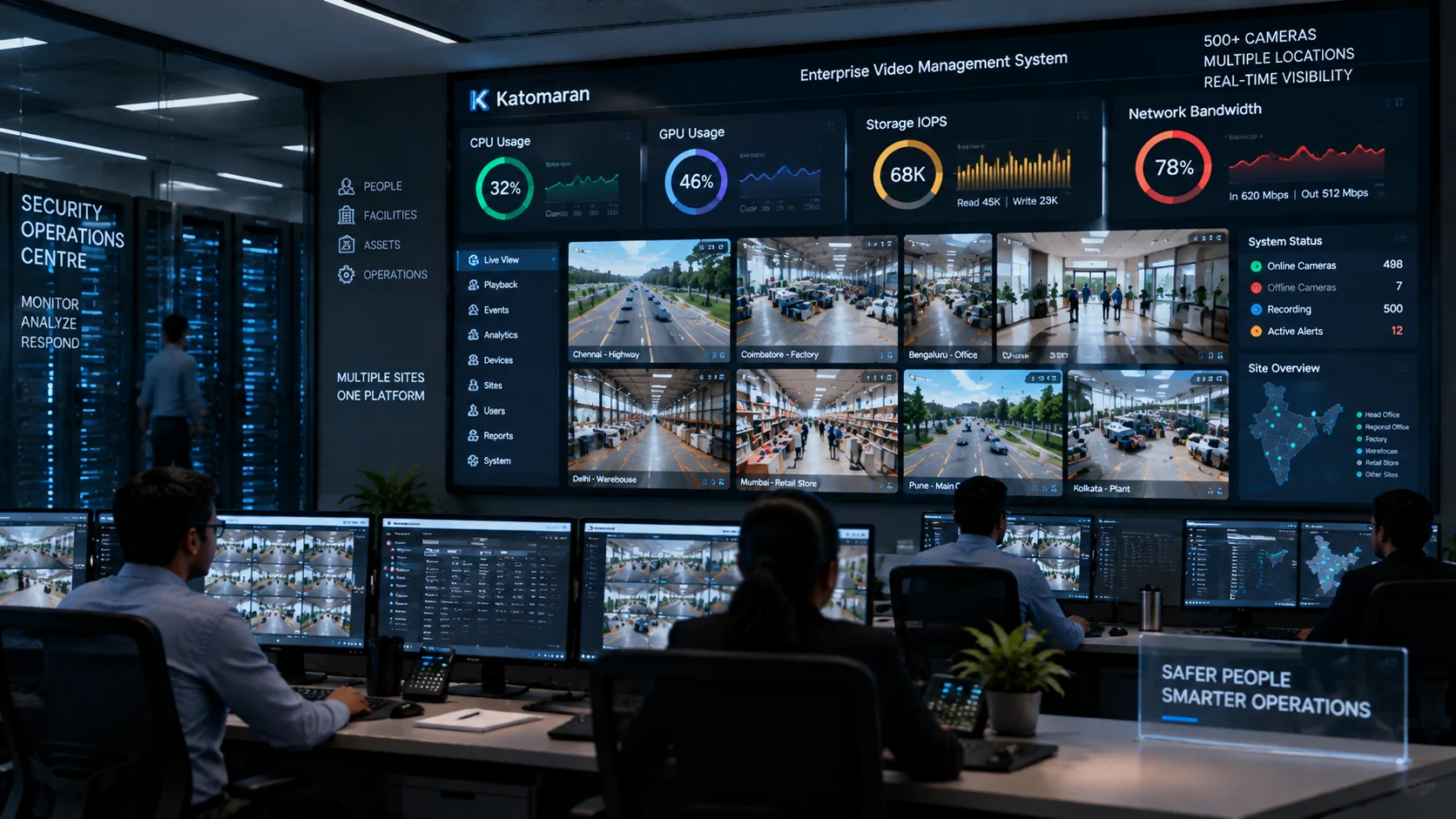 Enterprise VMS Performance Monitoring Dashboard
