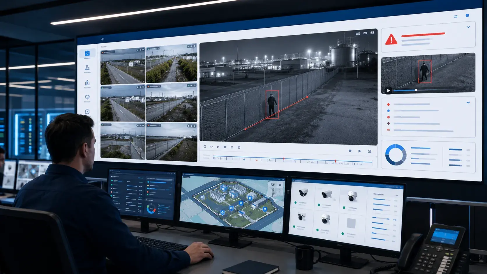 Intelligent boundary intrusion monitoring