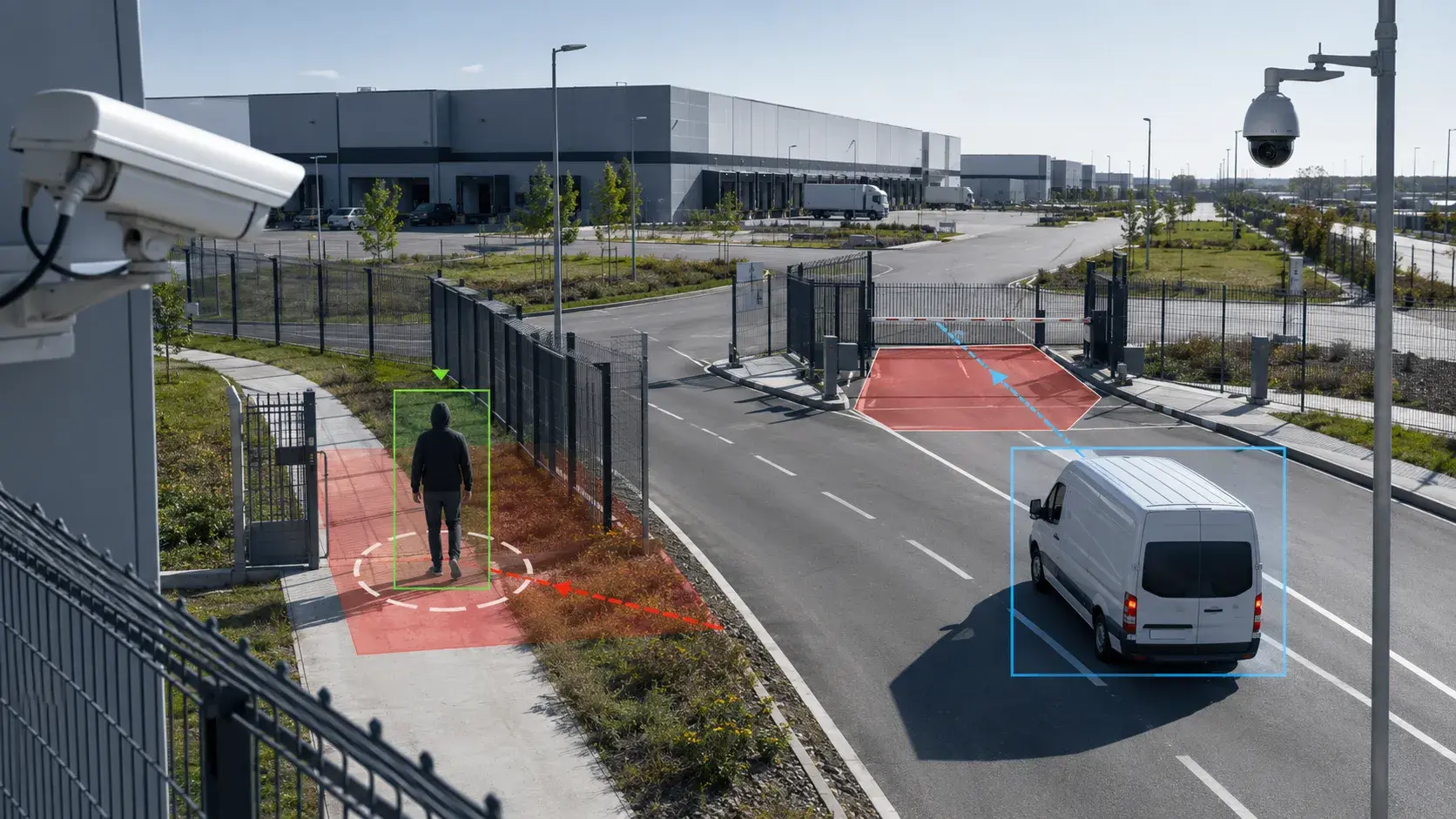 Automated person vehicle detection